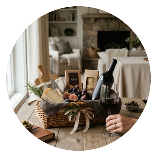 Premium Wine Basket