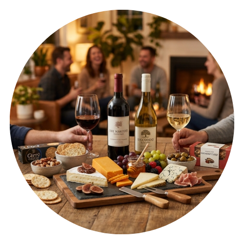 Wine & Cheese Board