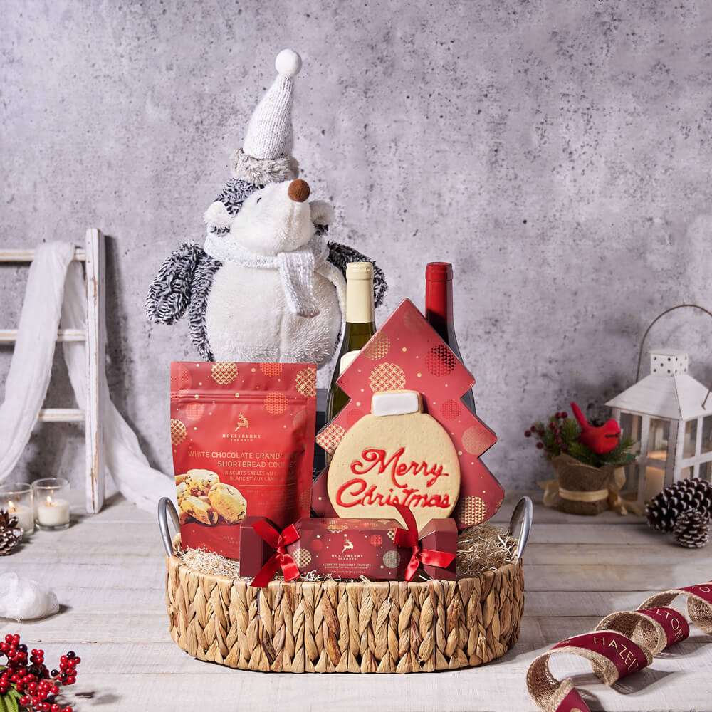 Hedgehog’s Delight Holiday Gift Set - Gift Baskets Delivery