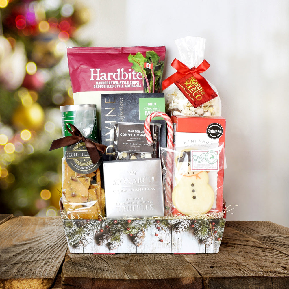 Holiday Goodie Gift Basket - Gift Baskets Delivery