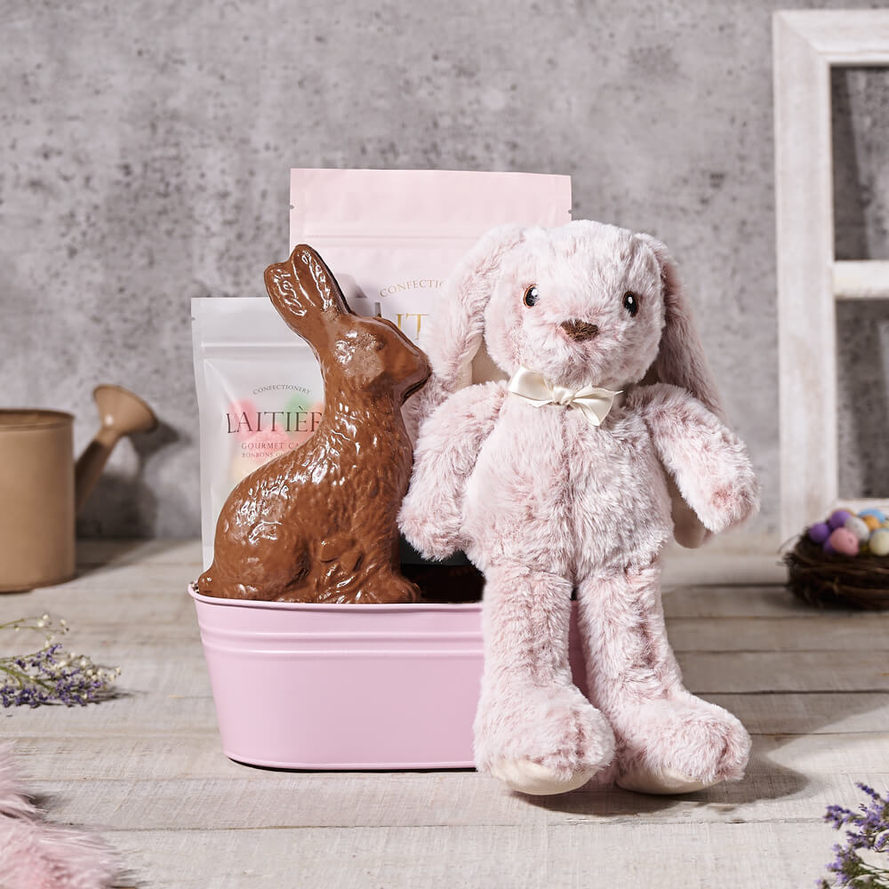 Baby Bunny Easter Sweets Basket - Gift Baskets Delivery