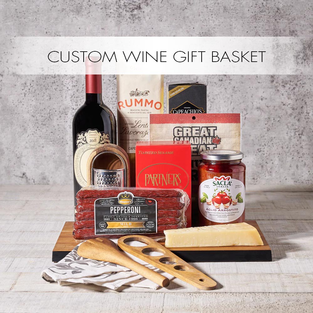 Custom Wine Gift Baskets - Gift Baskets Delivery