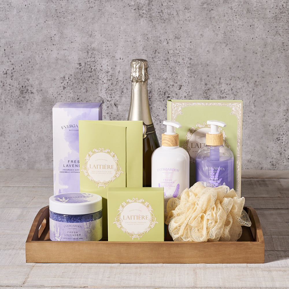 Sure to Please Spa Gift Basket - Gift Baskets Delivery