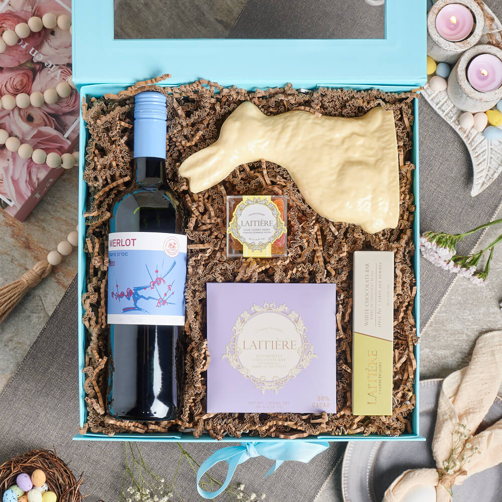 Touch of Spring Easter Gift Box - Gift Baskets Delivery