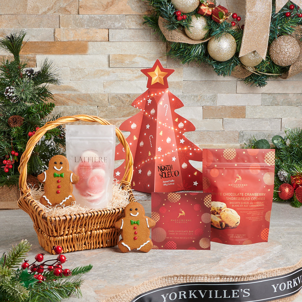 Sweet Holiday Wishes Gift Set - Gift Baskets Delivery