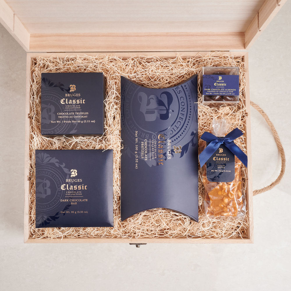 The Delightful Chocolate and Nuts Gift Set - Gift Baskets Delivery
