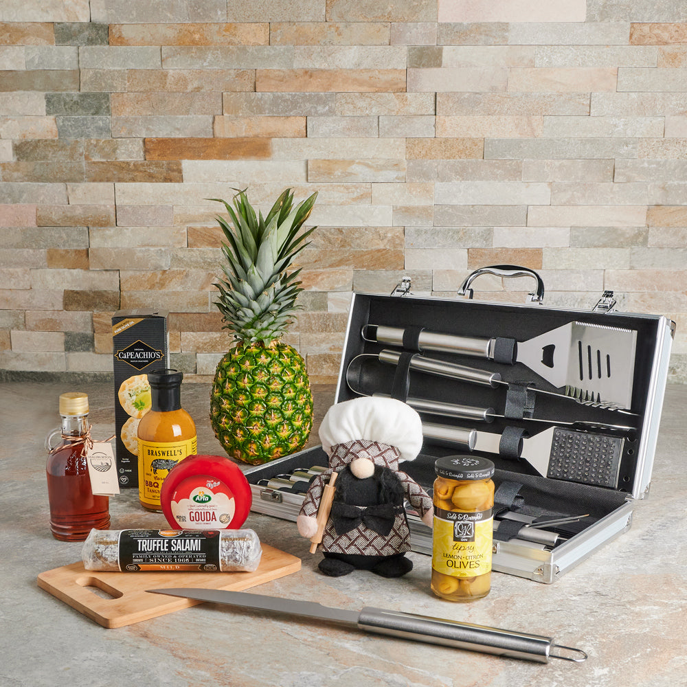 Big Grilling Gift Set - Gift Baskets Delivery
