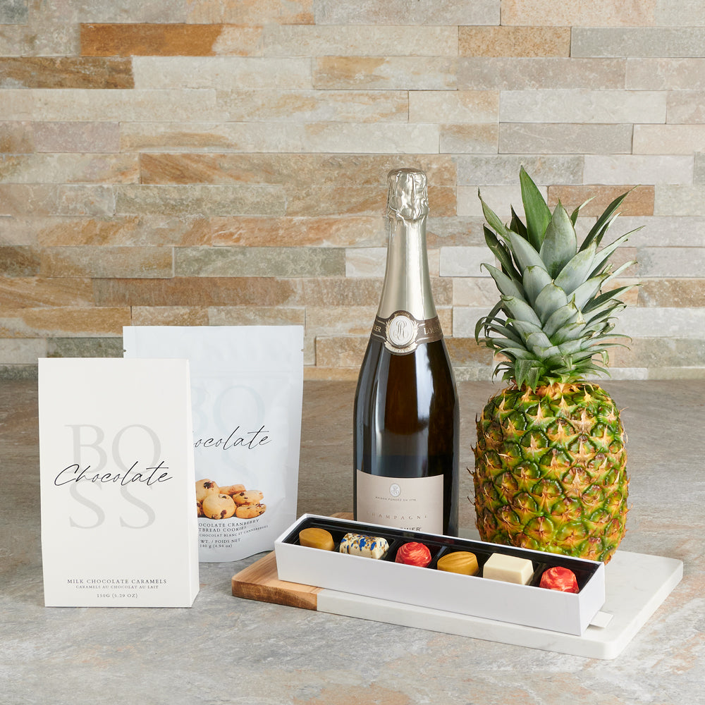 The Luxurious Champagne Gift Set - Gift Baskets Delivery