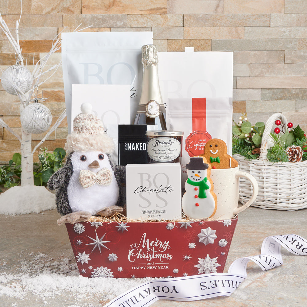 The “Let it Snow” Luxury Christmas Gift Set - Gift Baskets Delivery