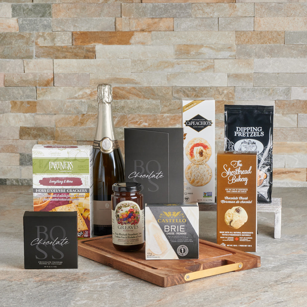 Cheese and Chocolate Celebration Board - Gift Baskets Delivery