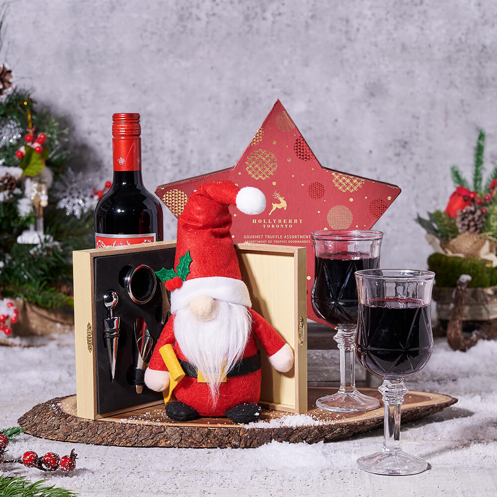 Santa’s Magic Wine Gift Set - Gift Baskets Delivery