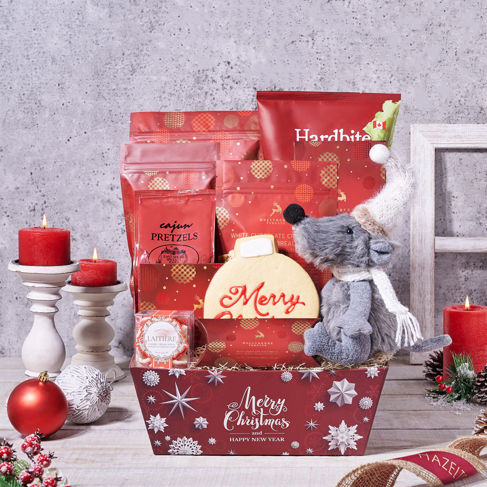 A Traditional Christmas Gift Basket - Gift Baskets Delivery