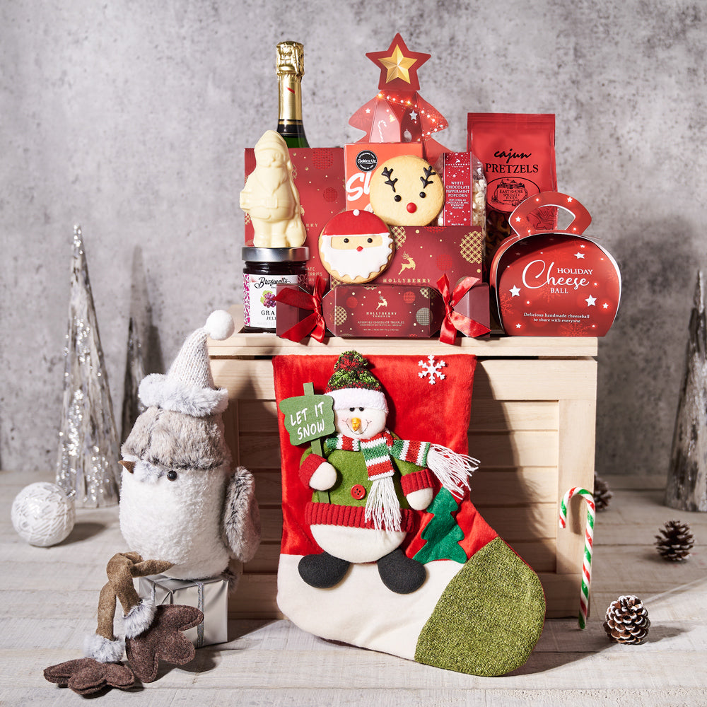 Jolly Snowman Gift Set - Gift Baskets Delivery