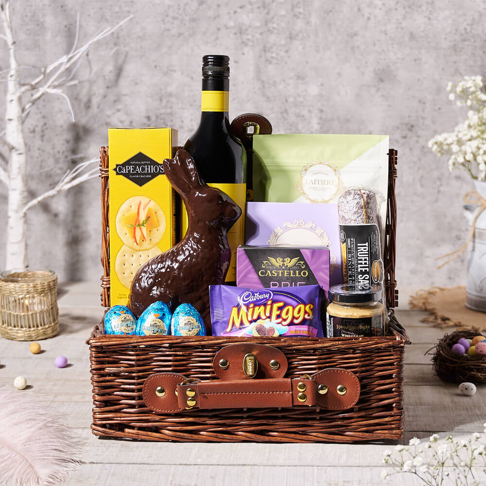 Easter Bunny Gourmet Gift Basket - Gift Baskets Delivery