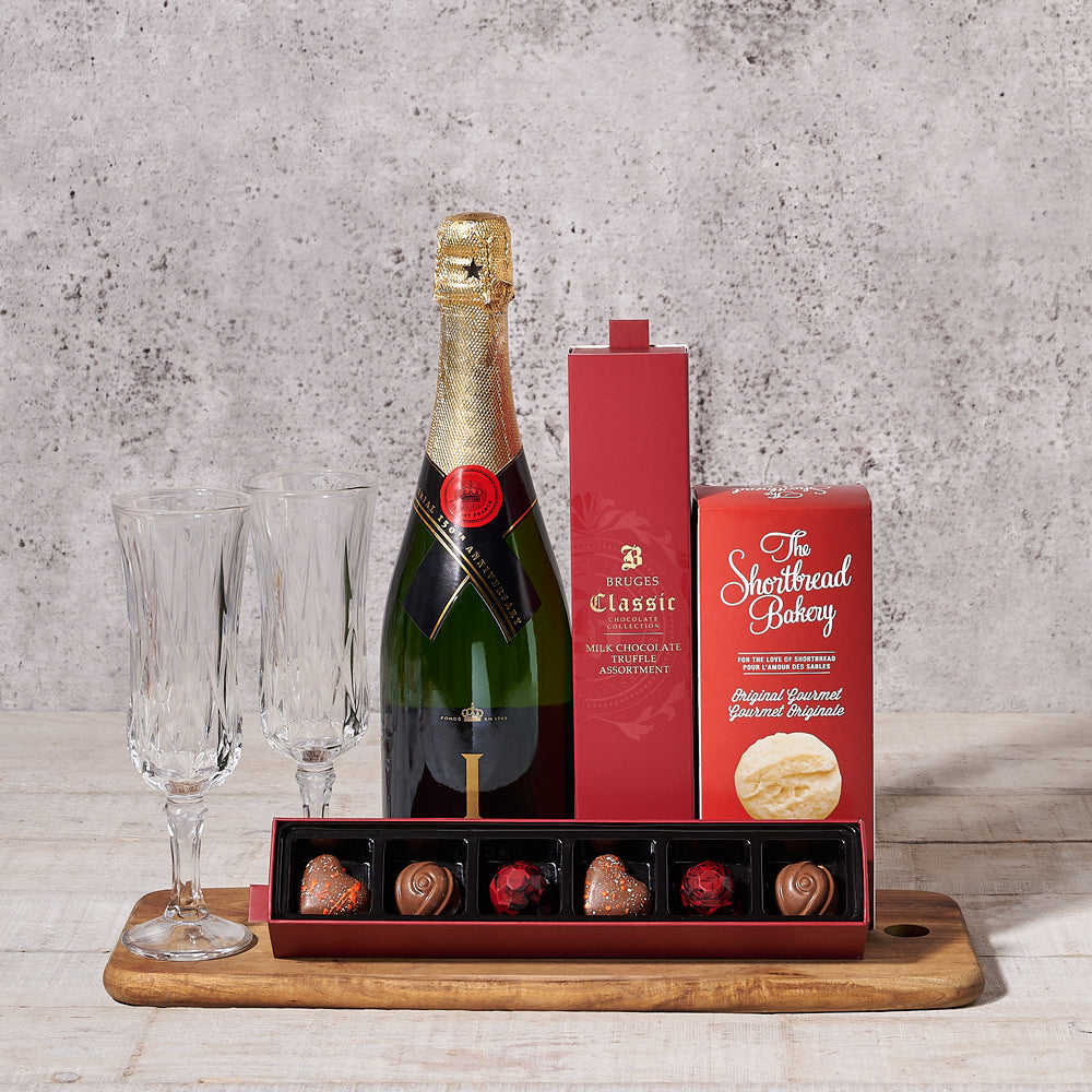 Dreamy Truffles & Champagne Gift Set - Gift Baskets Delivery Dreamy Truffles & Champagne Gift Set - Gift Baskets Delivery