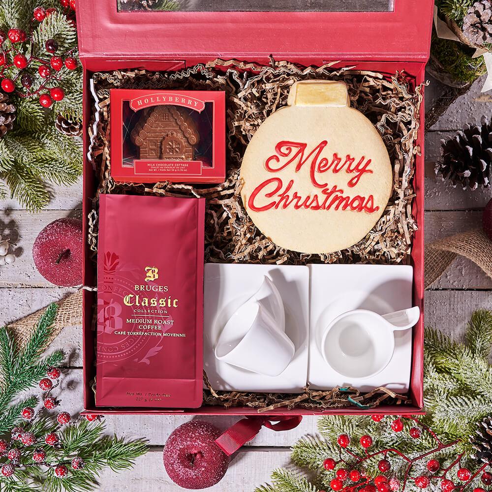 Festive Coffee Gift Box - Gift Baskets Delivery