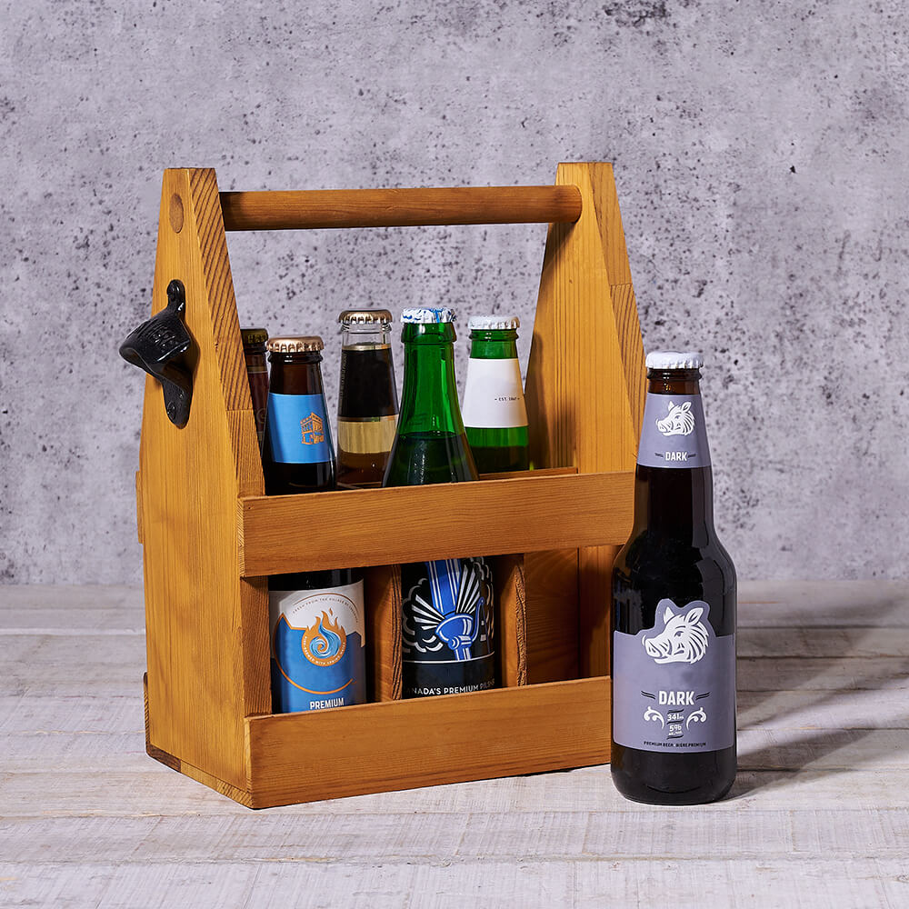 Canadian Craft Beer Carrier - Gift Baskets Delivery