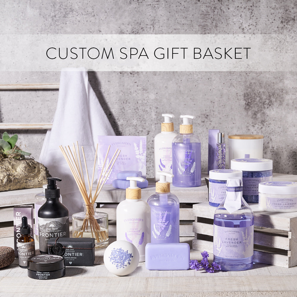 Custom Spa Gift Basket - Gift Baskets Delivery