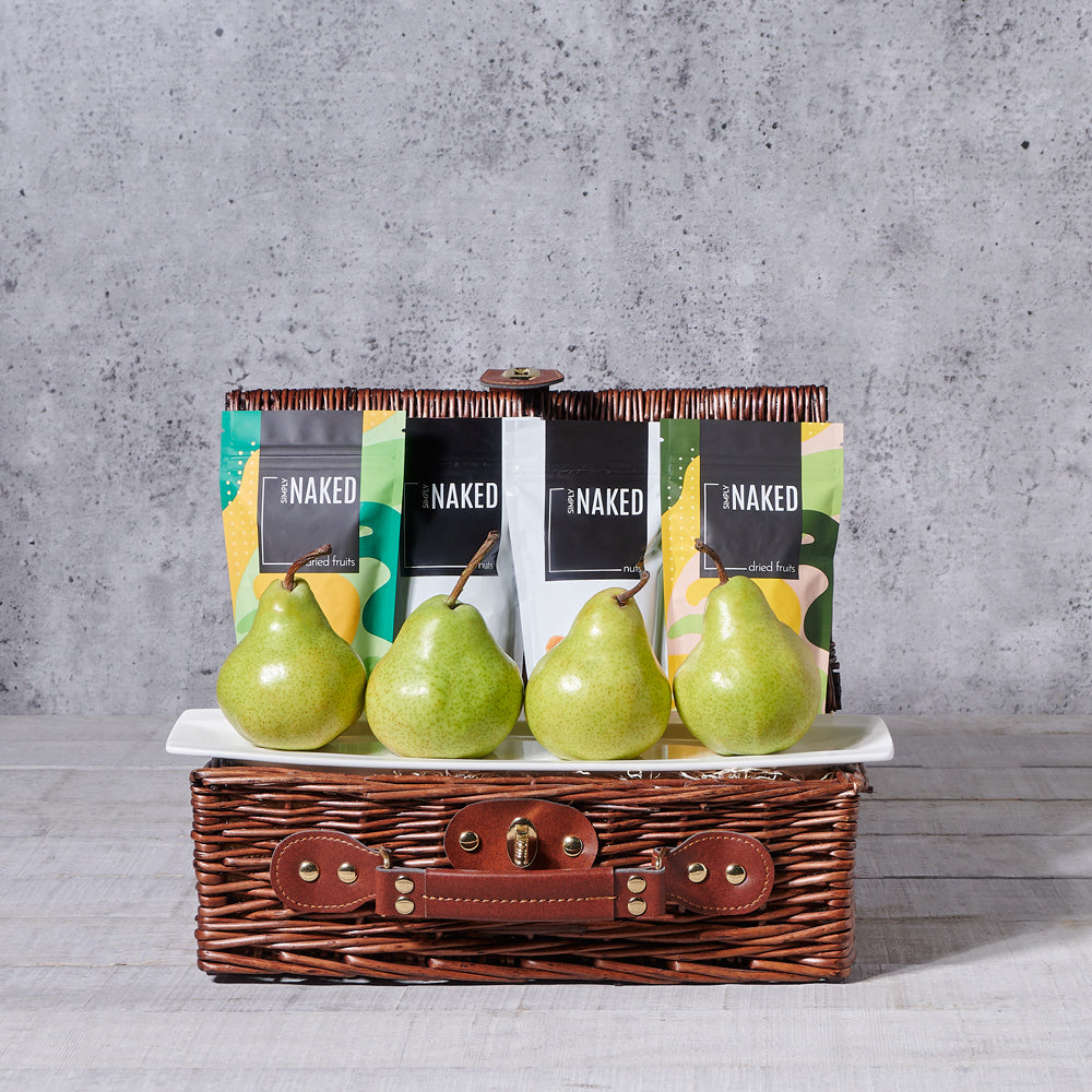 The Melrose Fruit & Nut Basket - Gift Baskets Delivery