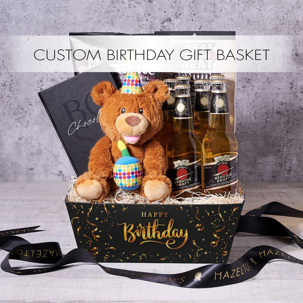 Custom Birthday Gift Baskets - Gift Baskets Delivery