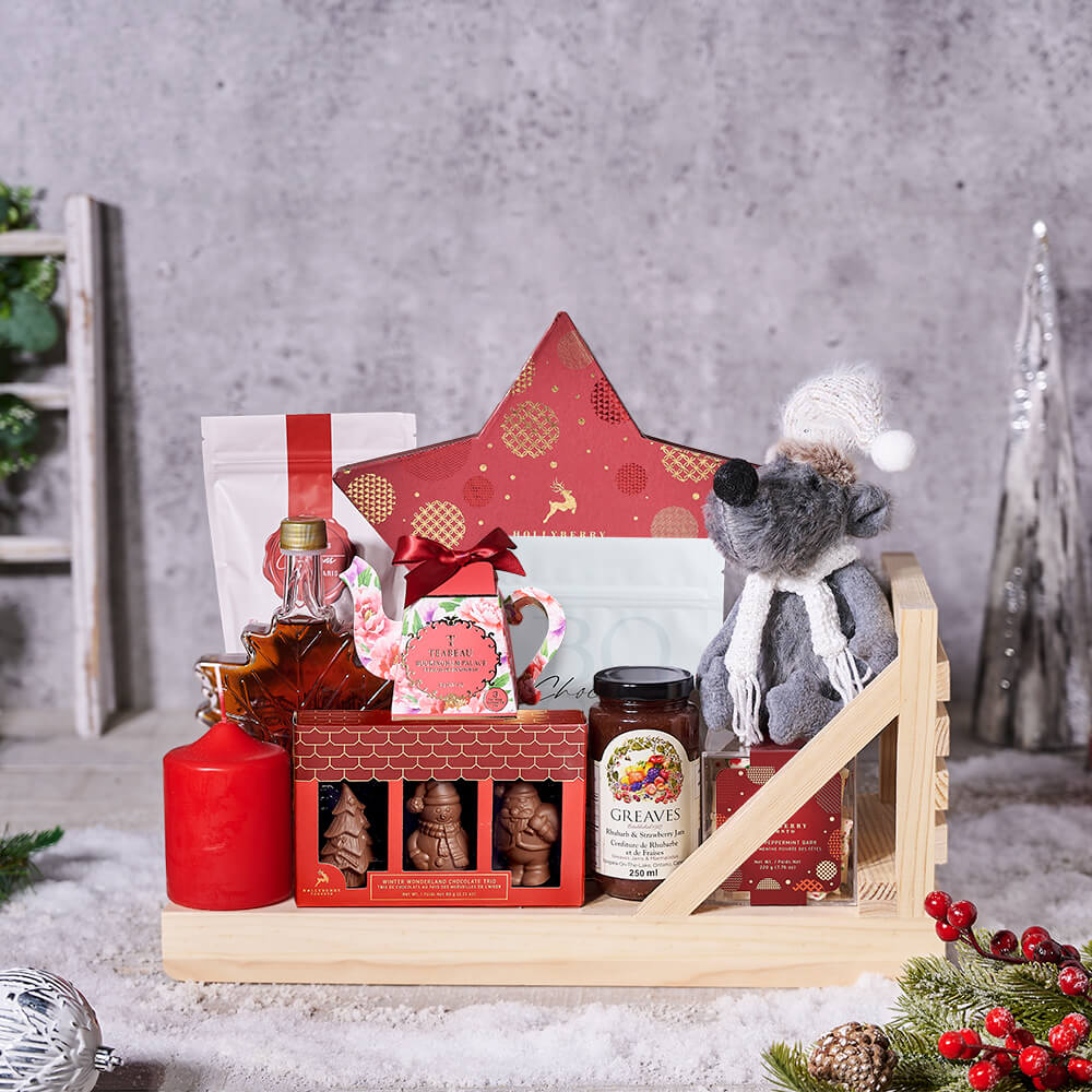 Christmas Sled Gift Basket - Gift Baskets Delivery Christmas Sled Gift Basket - Gift Baskets Delivery