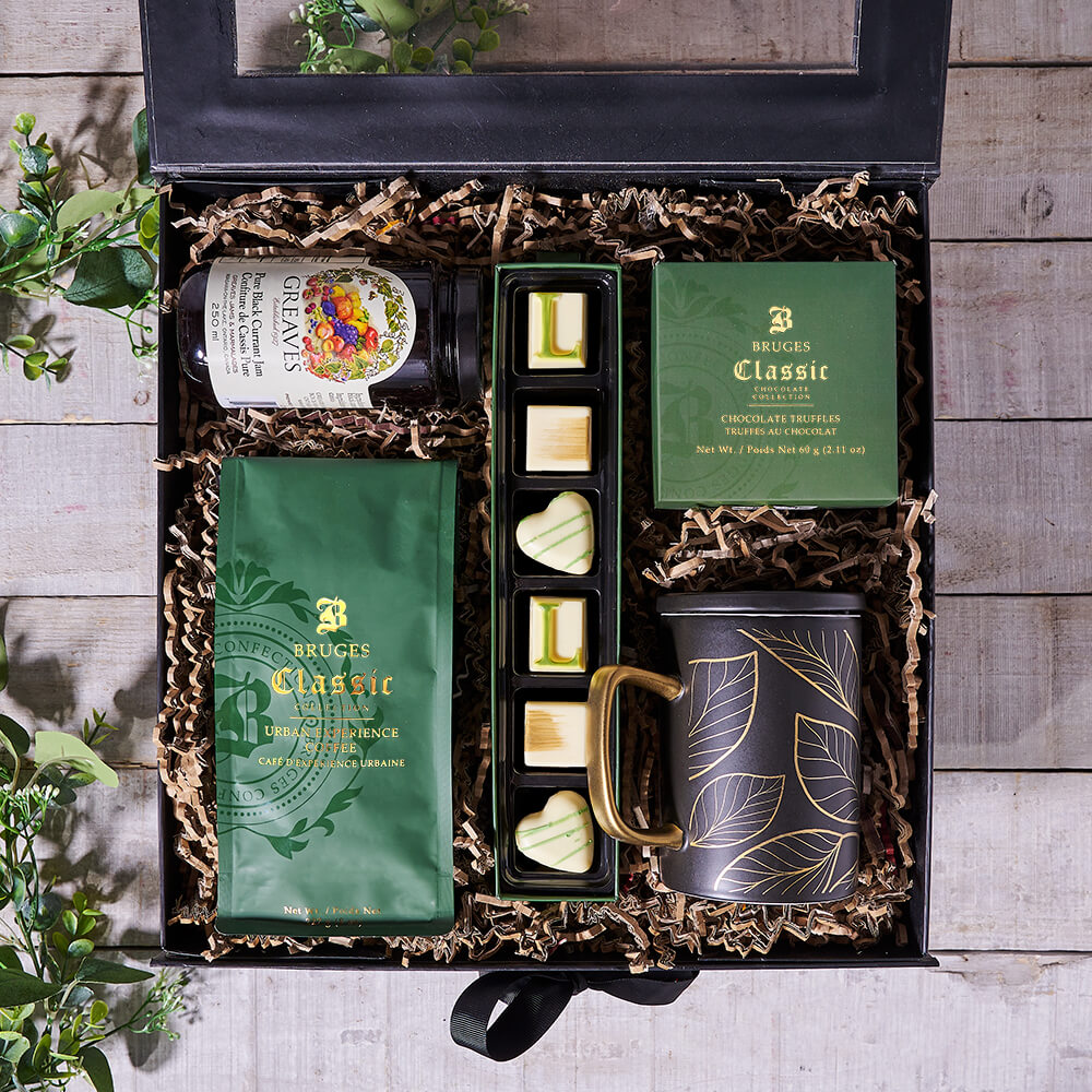 Complete Coffee Break Gift Box - Gift Baskets Delivery