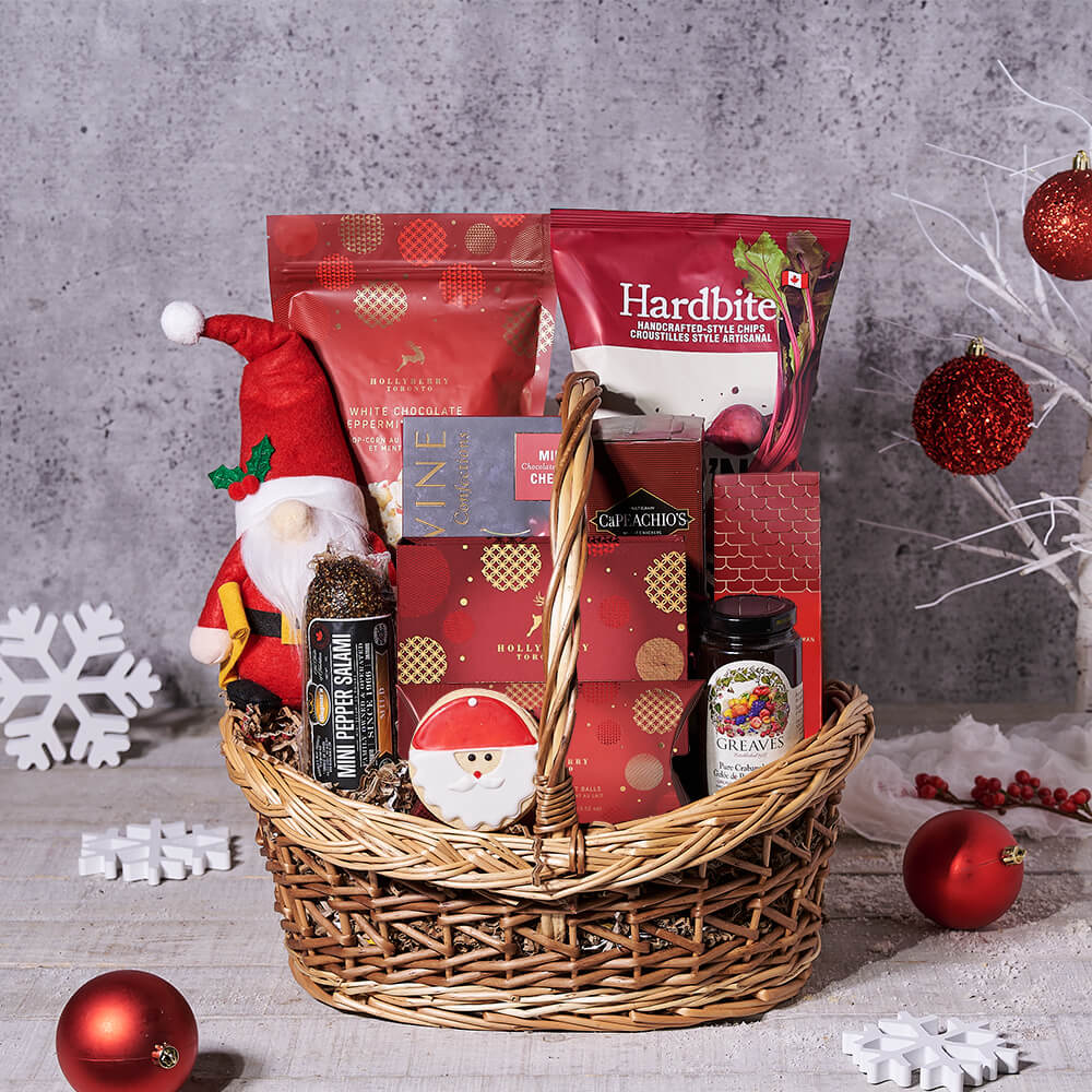 Tantalizing Christmas Treats Set - Gift Baskets Delivery