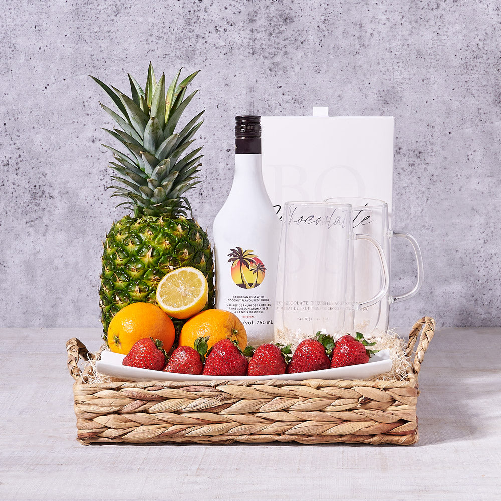 Summer Sun Liquor Gift - Gift Baskets Delivery