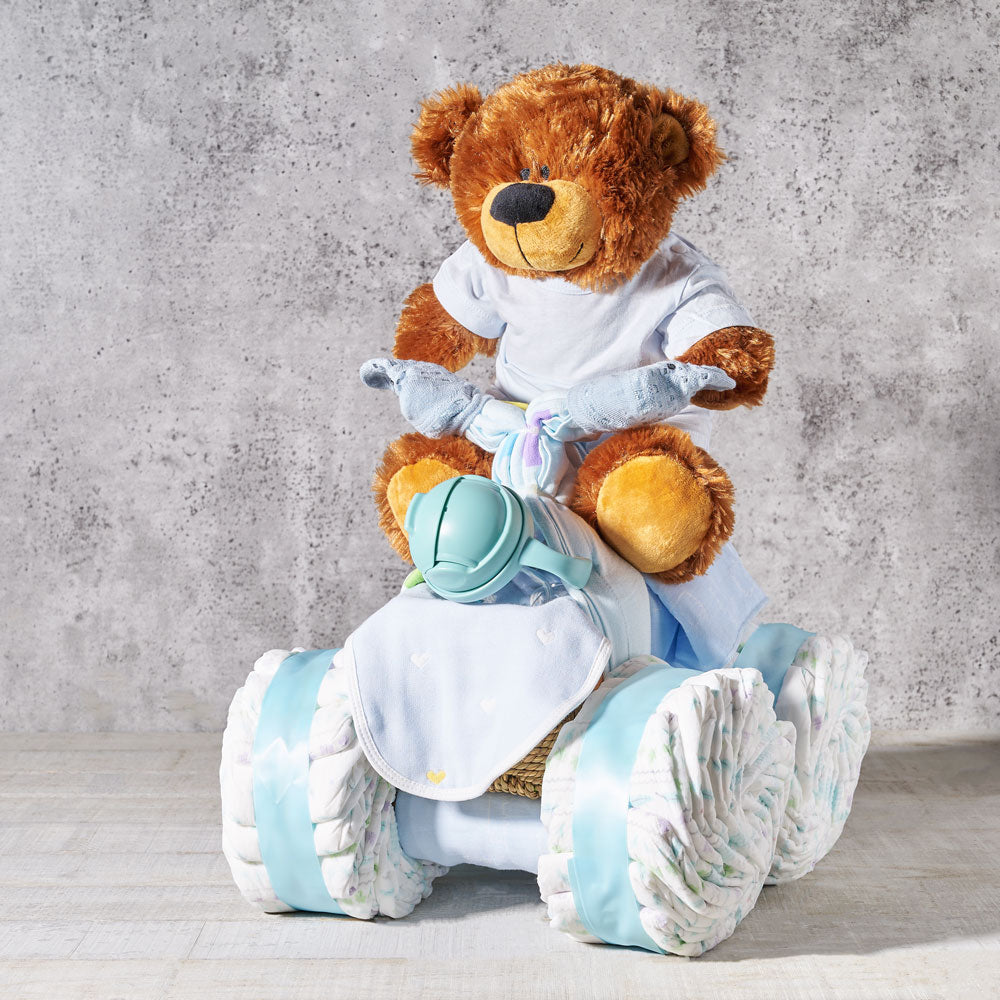 Get Ready to Go! Baby Boy Gift Set - Gift Baskets Delivery