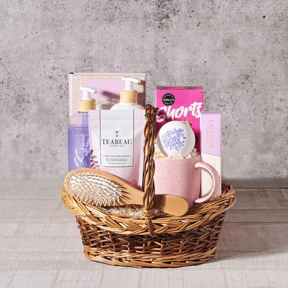 Lovely Blossoming Spa Basket - Gift Baskets Delivery