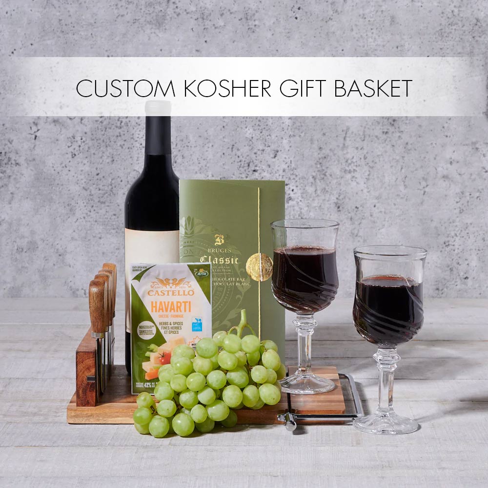 Custom Kosher Gift Basket - Gift Baskets Delivery