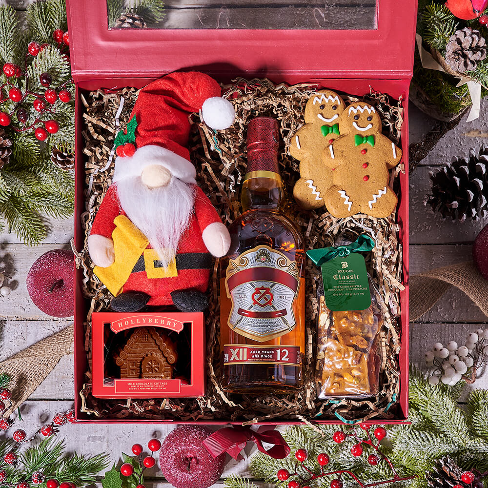 Christmas Eve Liquor Gift Set - Gift Baskets Delivery