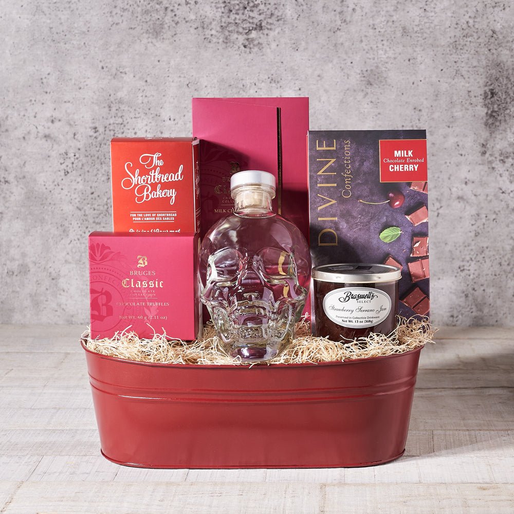 Sweet Crystal Head Gift Set - Gift Baskets Delivery