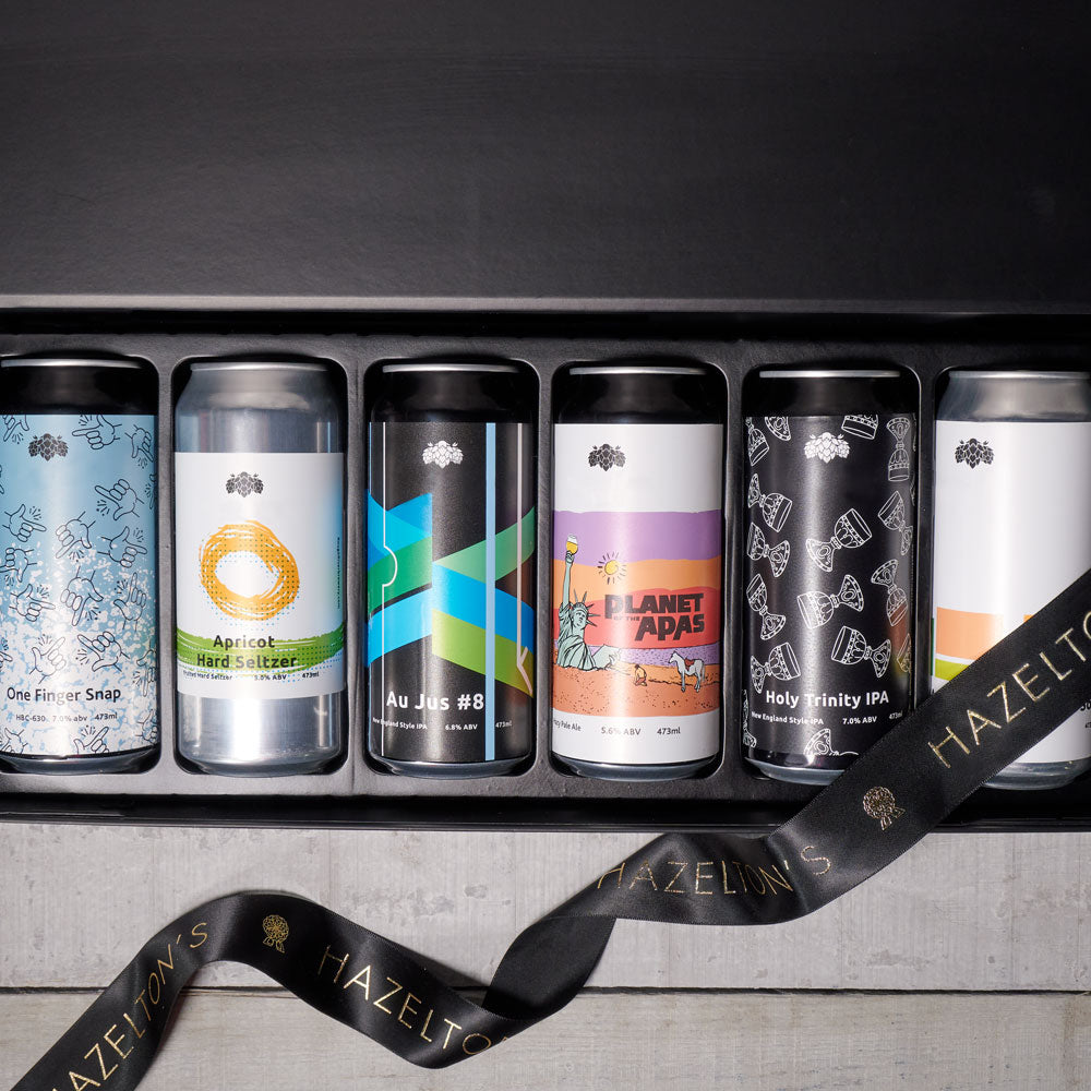 Deluxe Beer Box with Craft Beer - Gift Baskets Delivery