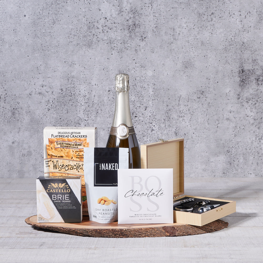 Lush Champagne Gift Set - Gift Baskets Delivery