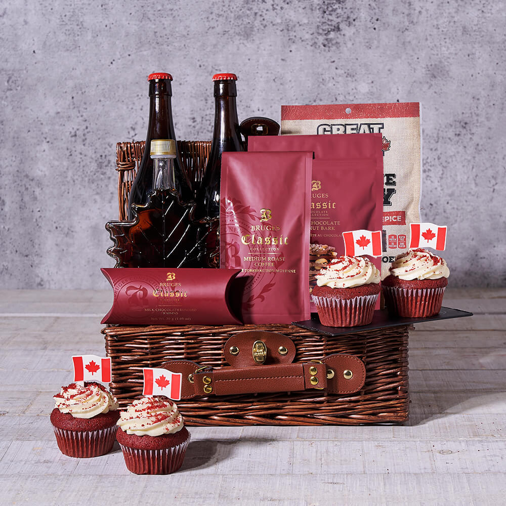 Canada Day Picnic Gift Basket - Gift Baskets Delivery