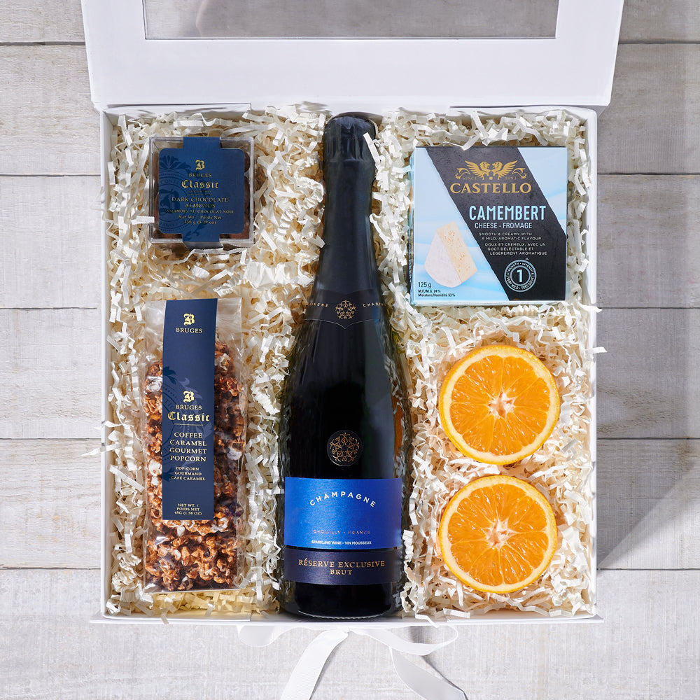 Gourmet & Champagne Temptations - Gift Baskets Delivery