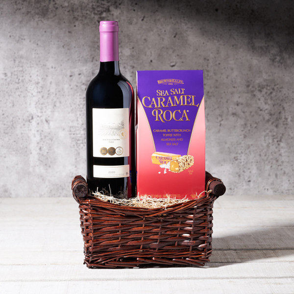 The Kosher Wine & Chocolates Gift Set - Gift Baskets Delivery