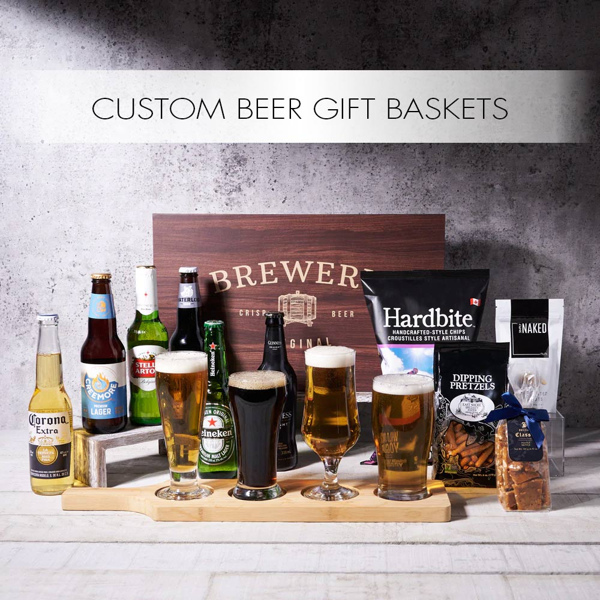 Custom Beer Gift Baskets - Gift Baskets Delivery