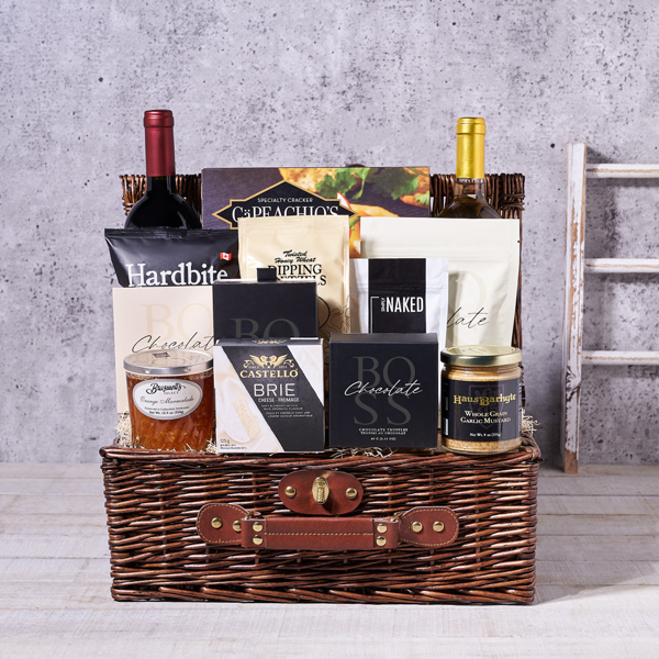 The Ample Wine Gift Basket - Gift Baskets Delivery