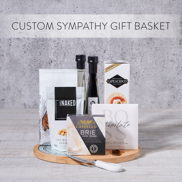 Custom Sympathy Gift Basket - Gift Baskets Delivery