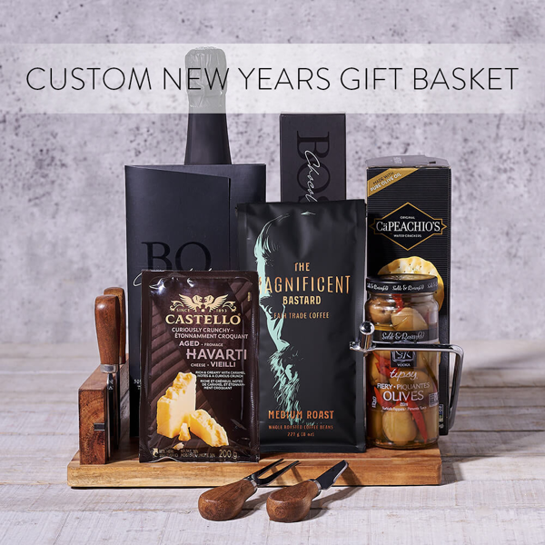 Custom New Year Gift Baskets - Gift Baskets Delivery