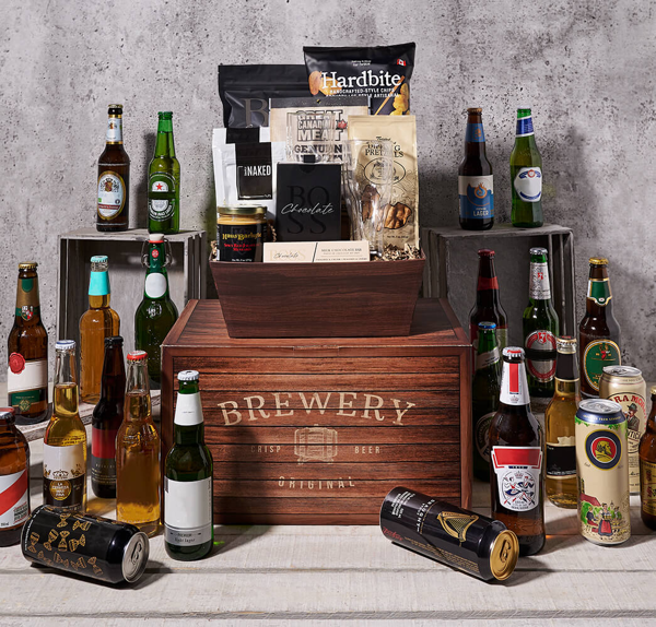 The Massive Beer Gift Crate - Gift Baskets Delivery