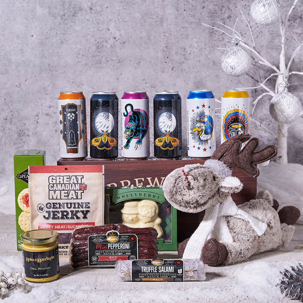 Santa’s Special Beer Gift Set - Gift Baskets Delivery