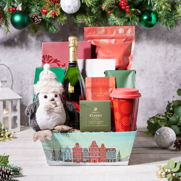 Noel Celebration Champagne Gift - Gift Baskets Delivery