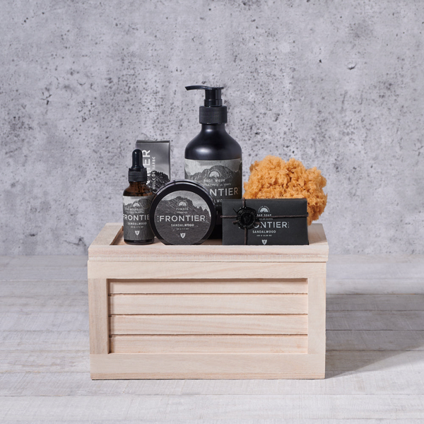 Pamper the Senses Men’s Spa Gift - Gift Baskets Delivery