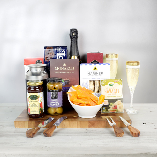 All A Board! Champagne Gift Basket - Gift Baskets Delivery