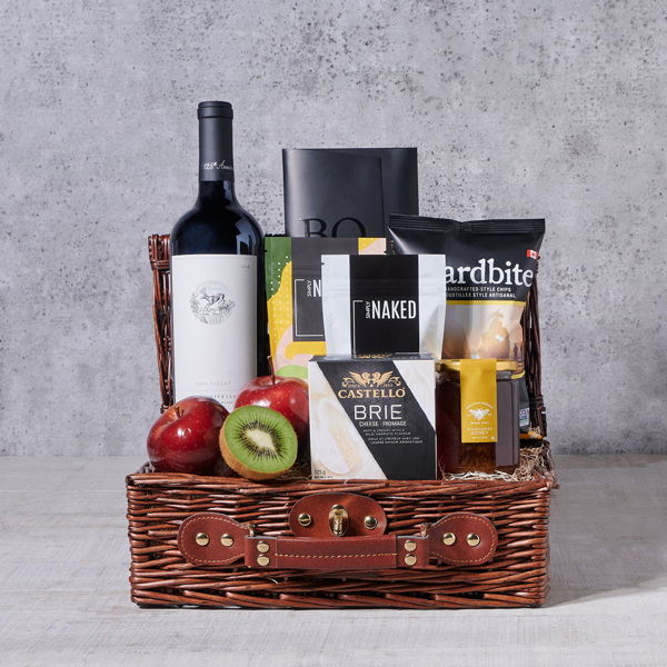 Celebration & Wine Gift Basket - Gift Baskets Delivery