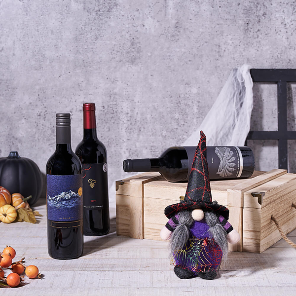 “Drink Up Witches” Wine Gift Set - Gift Baskets Delivery