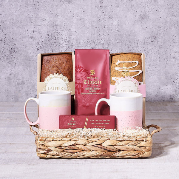 Decadent Loaf & Coffee Break Gift Tray - Gift Baskets Delivery